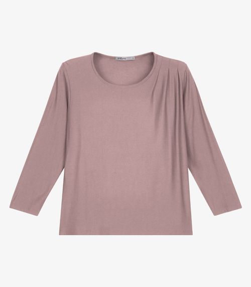 Blusa Feminina Manga 3/4 Endless Rosa
