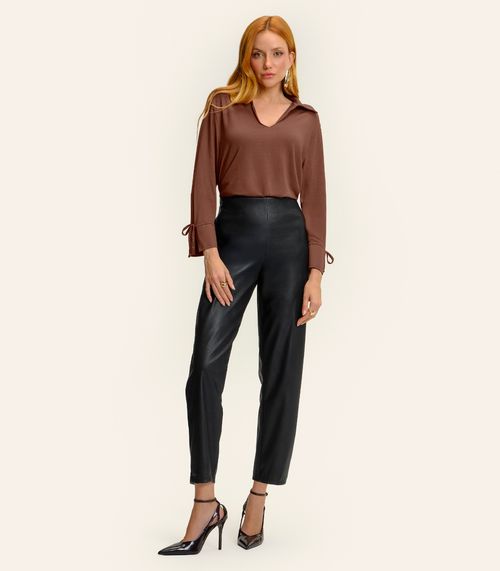 Calça Endless Sintético Feminino Preto