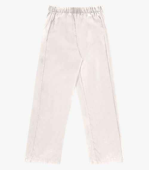 Calça Feminina Reta Alfaiataria Endless Bege