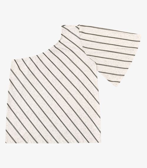 Blusa Feminina Viscolinho Lurex Ombro Só Endless Preto