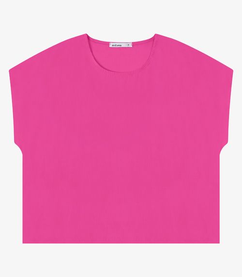 Blusa Feminina Box Em Sarja Lisa Endless Rosa