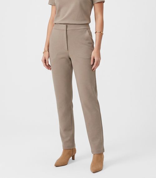 Calça Cenoura Piquet Verona Endless Marrom