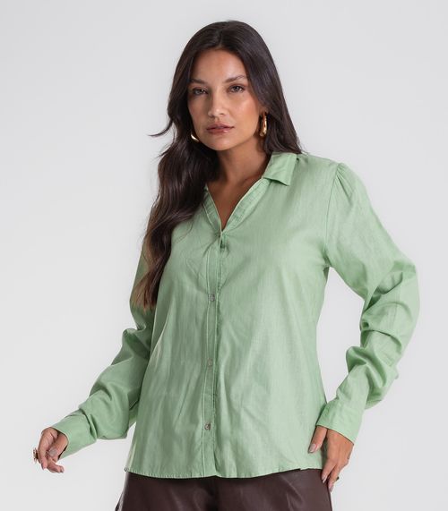 Camisa Feminina Manga Longa Endless Verde