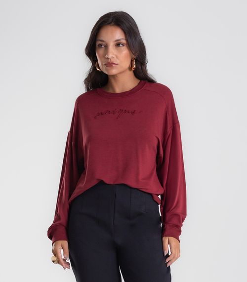 Blusão Feminino Molecotton Endless Vermelho