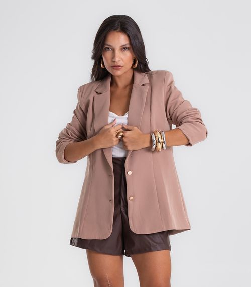 Blazer Feminino Ponto Roma  Endless Rosa