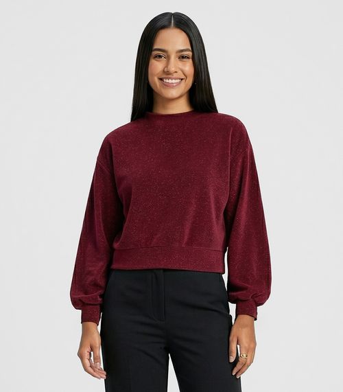 Blusão Feminino Tricot Endless Vermelho