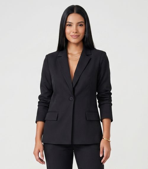 Blazer Feminino Alfaiataria Endless Preto