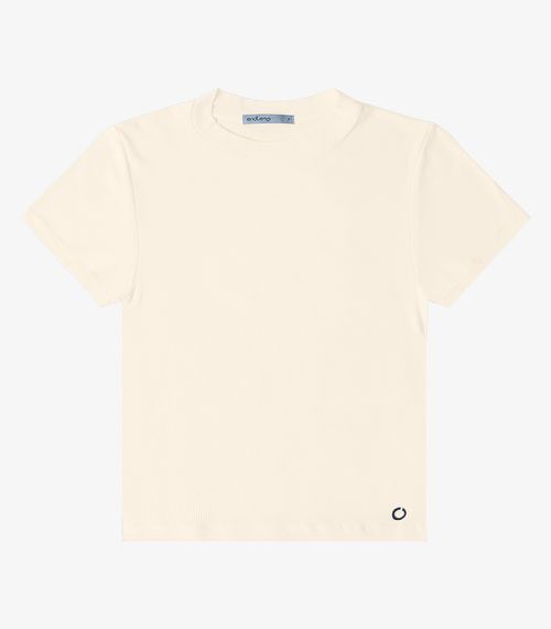 Blusa Feminina Em Ribana Endless Bege