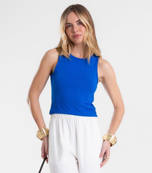 Regata De Viscotorcion Básica Feminina Endless Azul