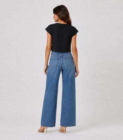 Blusa Feminina em Malha Visco Premiere Endless Preto