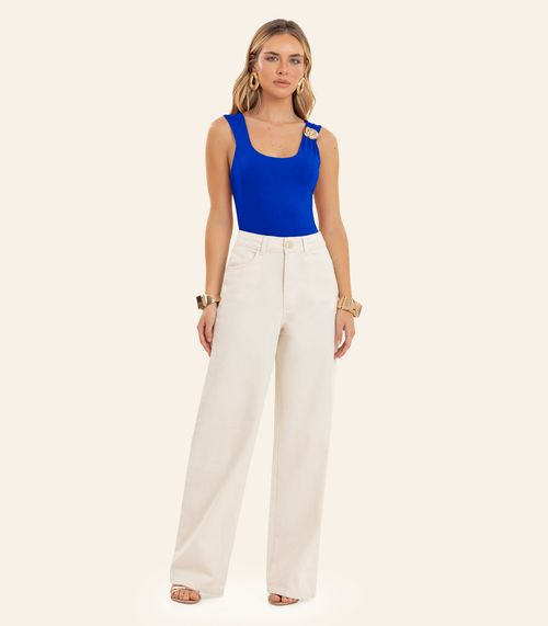 Body Feminino Em Poliamida Endless Azul
