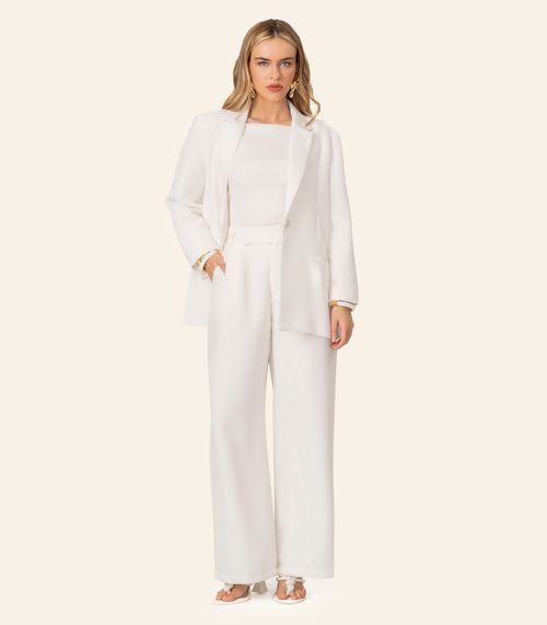 Blazer Feminino Em Soft Linho Endless Bege