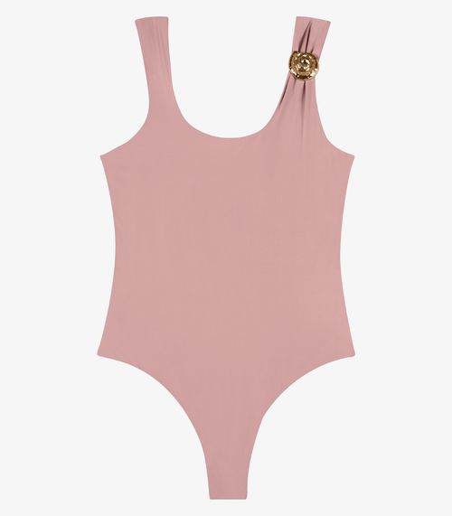 Body Feminino Em Poliamida Endless Rosa