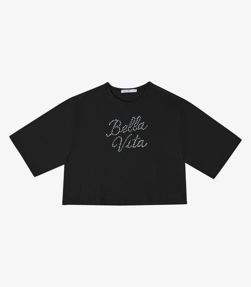 Blusa Feminina Texturizada Endless Preto