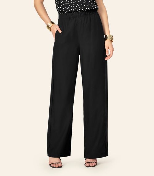 Calça Feminina Reta Alfaiataria Endless Preto