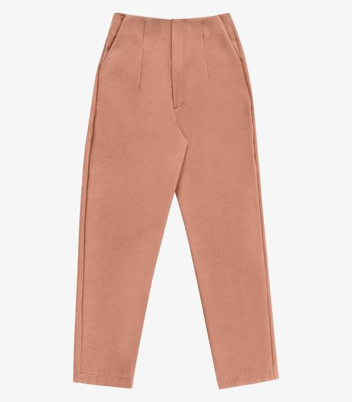 Calça Feminina Cenoura Alfaiataria Endless Marrom