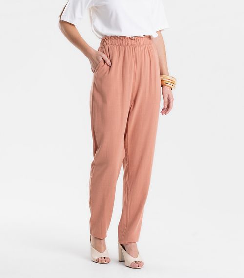 Calça Feminina Linho Strong Clochard Endless Marrom