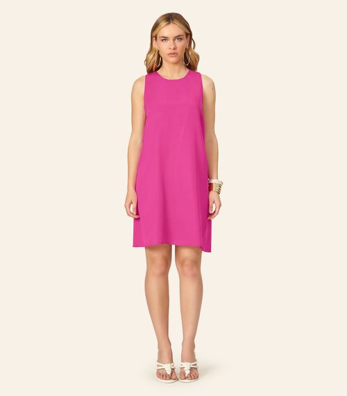 Vestido Feminino Com Abertura Nas Costas Endless Rosa