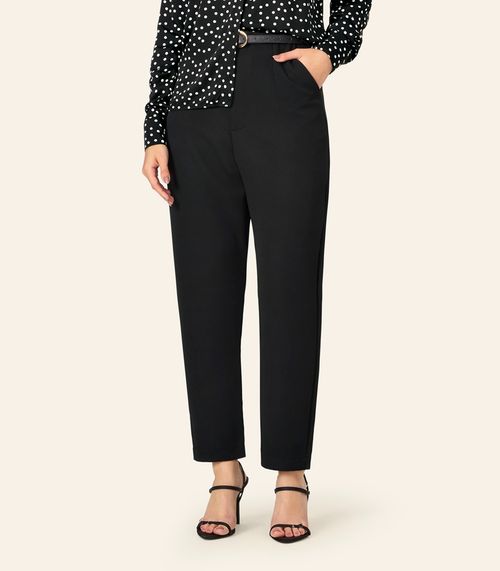 Calça Feminina Cenoura Alfaiataria Endless Preto
