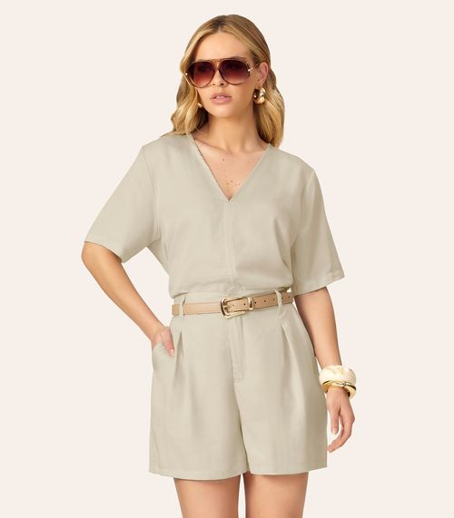 Bermuda Feminina Endless Bege