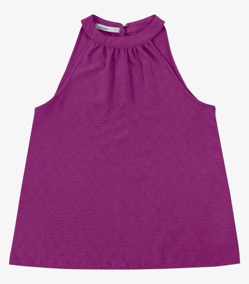 Blusa Feminina De Alça Lisa Endless Roxo