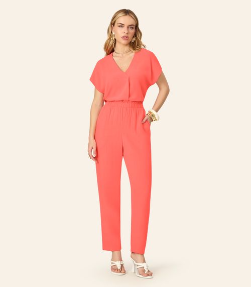 Blusa Feminina Linho Strong Decote V Endless Rosa
