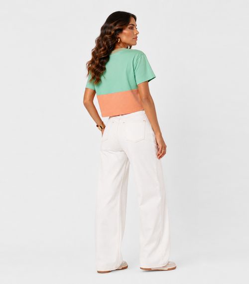Blusa Feminina Manga Curta Endless Verde