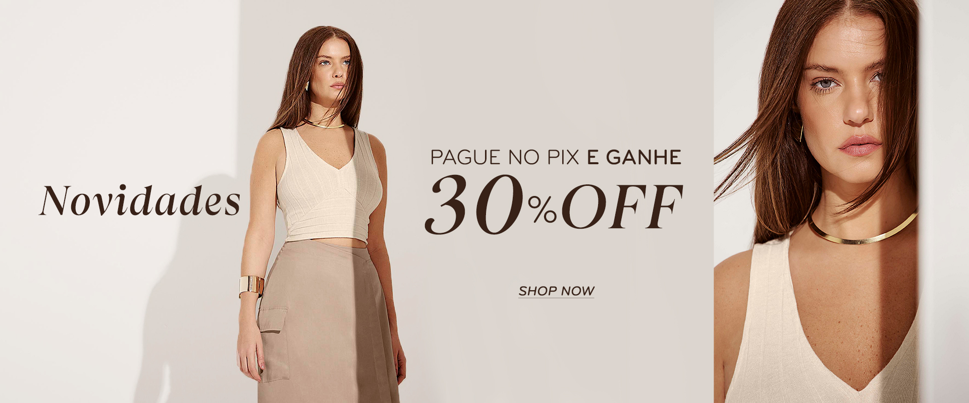 Novidades 30% Off 