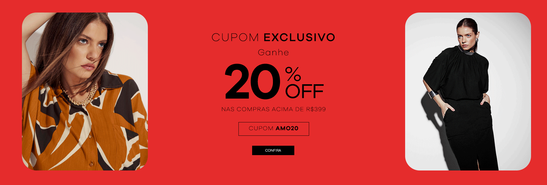 (Minis) Endless - Cupom exclusivo - Ganhe 20% OFF nas compras acima de R$399 - Cupom: AMO20
